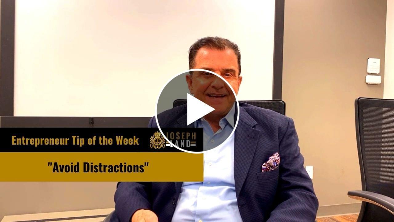 watch this entrepreneur tip of the week avoid distractions
